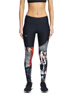 Under Armour Black Vanish Printed Graphic Leggings Size S